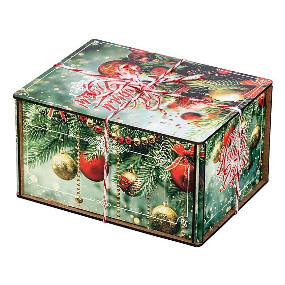 Сладкий новогодний подарок Зеленое Чудо (малая)